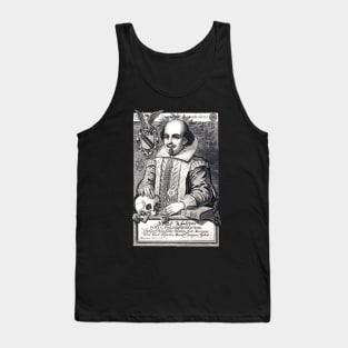 Shakespeare renaissance poet bookish English teacher Tank Top